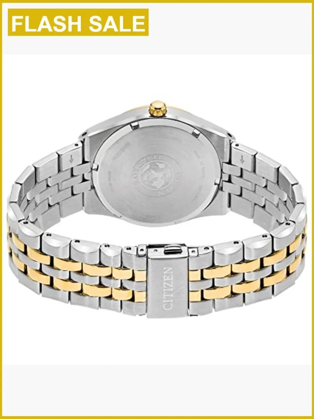 Men's Eco-Drive Stainless Steel Bracelet Watch 40mm 100m WR